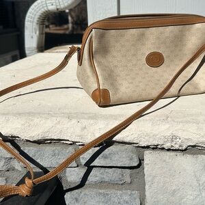 Gucci Beige and Brown Crossbody Bag